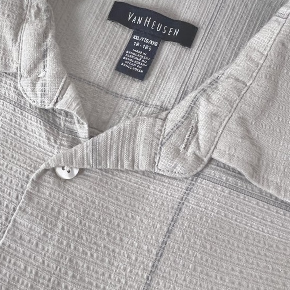 Van Heusen Men's Casual Button Down Shirt 🔥2X Host Pick🔥 - Picture 5 of 8